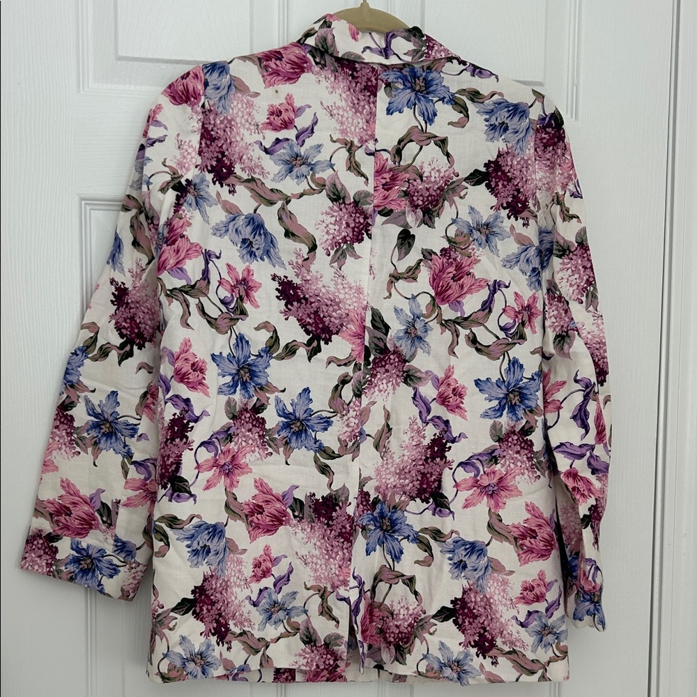 Cami NYC Floral Blazer - Pink and Blue - Picture 5 of 5